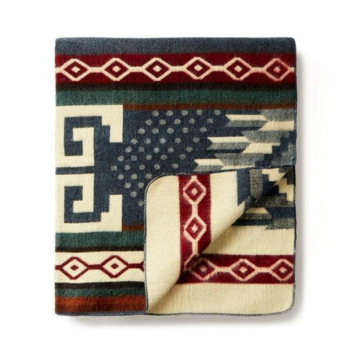 Ultra Soft Southwestern Dot Handmade Woven Blanket - life of kuhl @HOME