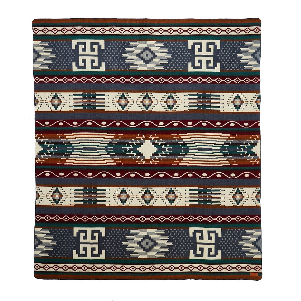 Ultra Soft Southwestern Dot Handmade Woven Blanket - life of kuhl @HOME