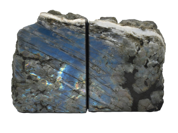 Labradorite Bookends - life of kuhl @HOME