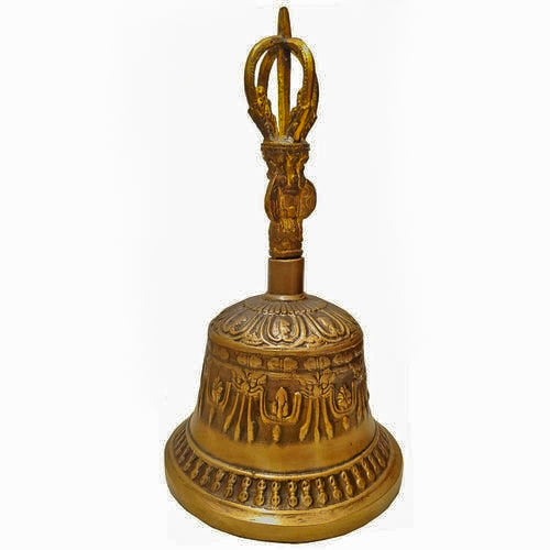 Tibetan Singing Bell with Dorje - life of kuhl @HOME