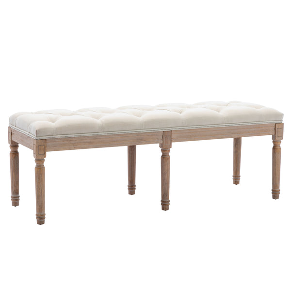 Upholstered End of Bed Bench - life of kuhl @HOME