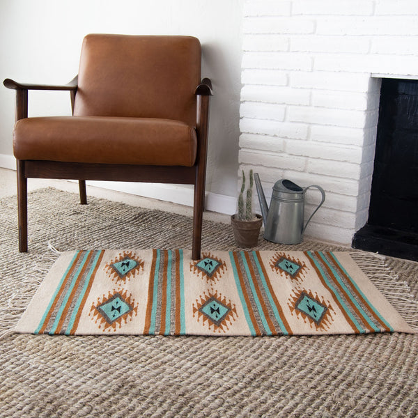 Bizalú Eyes Native Wool Rug - life of kuhl @HOME
