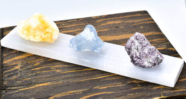 Polished Selenite Bar - life of kuhl @HOME