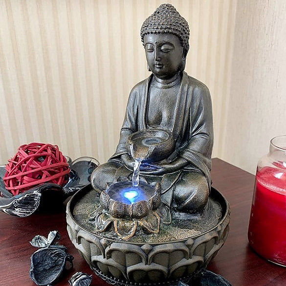 Danner Mantra Meditation Tabletop Fountain - life of kuhl @HOME