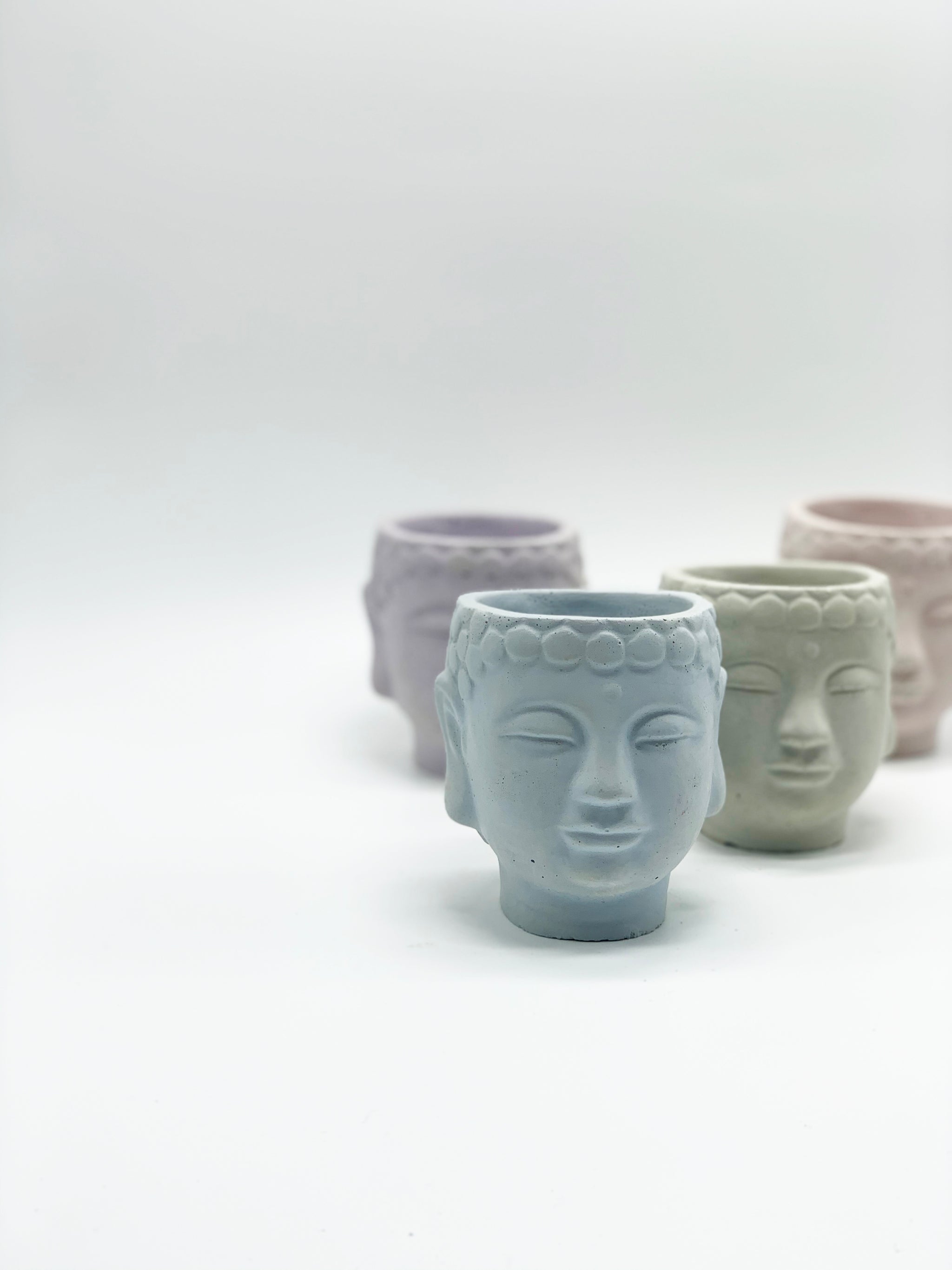 Buddha Concrete Planter