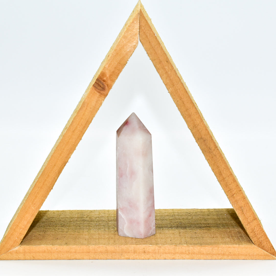 Pink Opal Crystal Point - life of kuhl @HOME