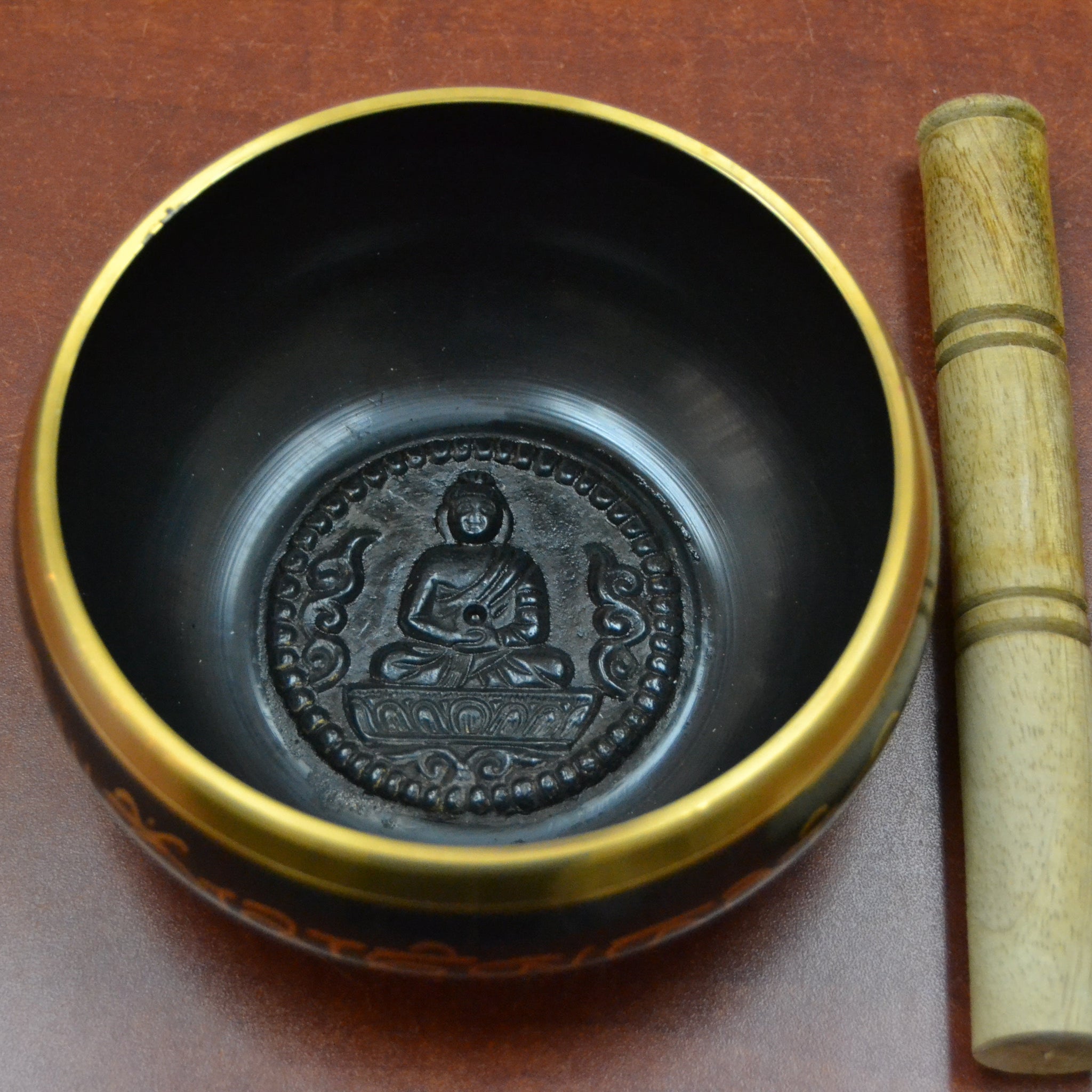 Handmade Nepal Tibetan Buddhist Brass Singing Bowl - life of kuhl @HOME